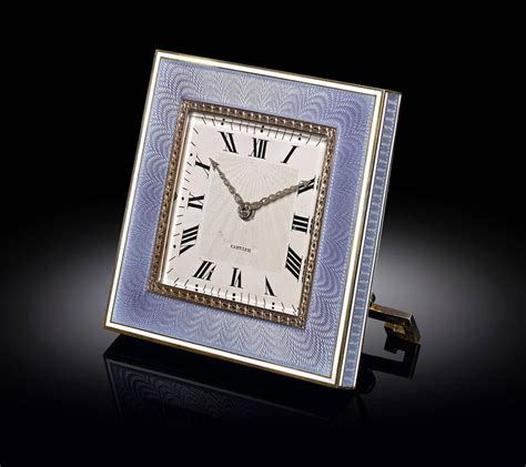 cartier desk clock replica|cartier desk clocks for sale.